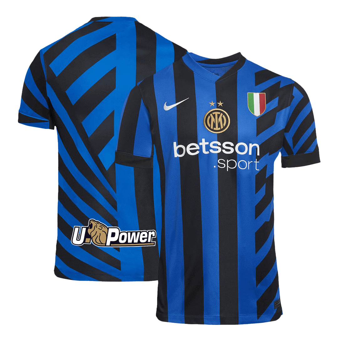 Inter Milan Home Soccer Jersey - gojersey