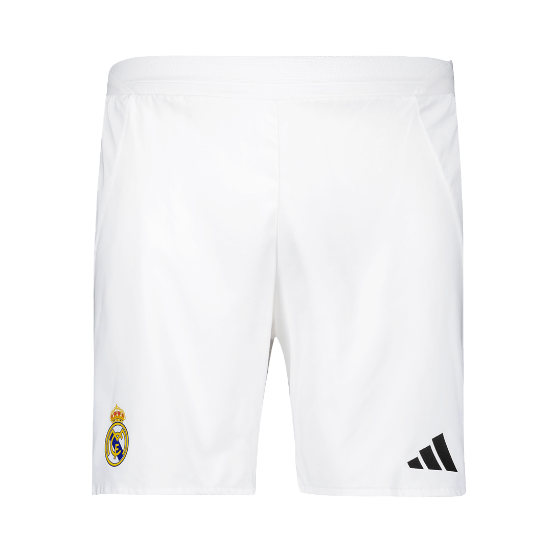 Real Madrid Home Soccer Shorts Authentic - gojersey