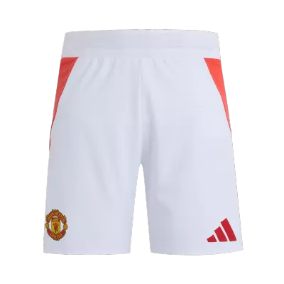 Manchester United Home Soccer Shorts Authentic 2024/25 - gojersey