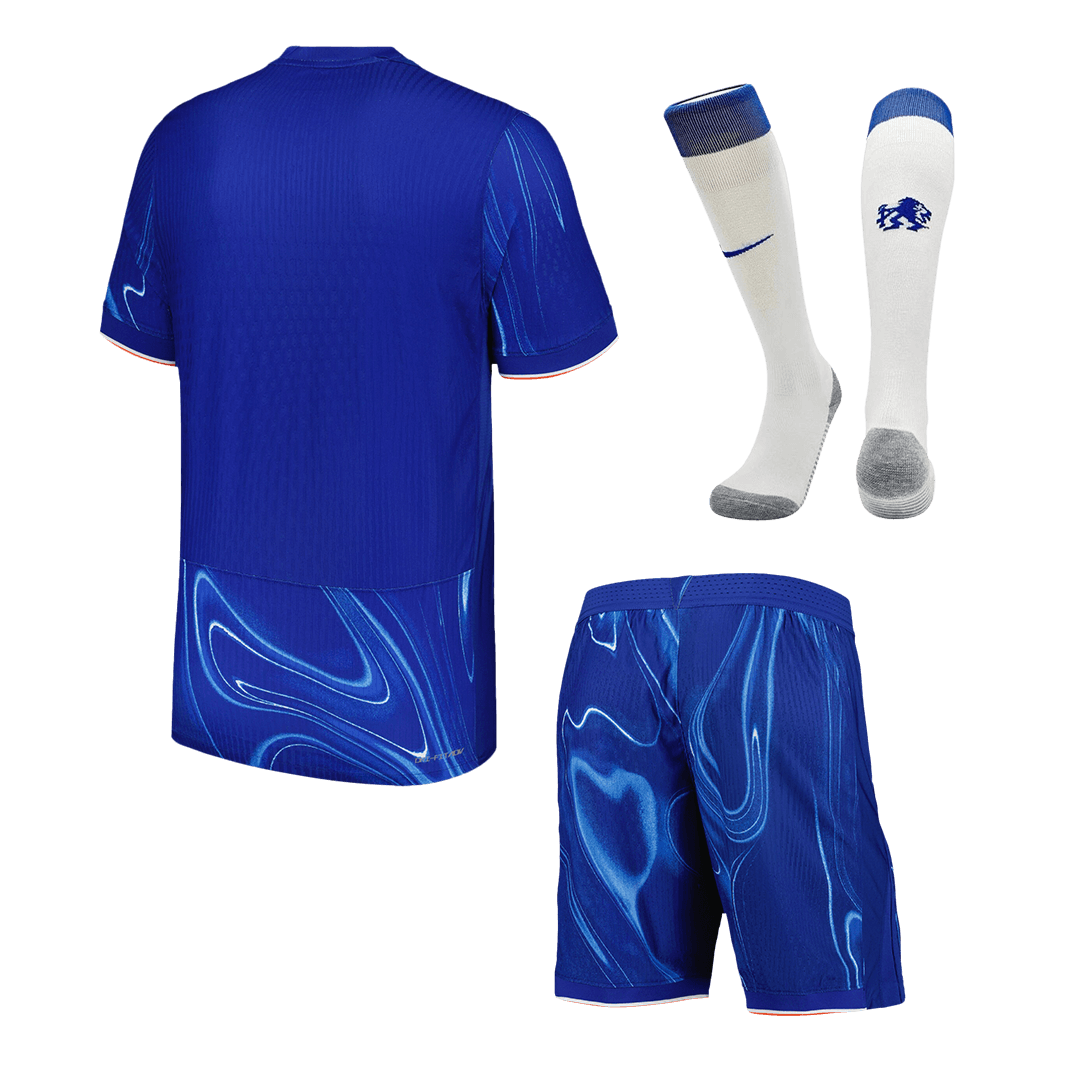 Chelsea Home Soccer Jersey Kit Authentic (Jersey+Shorts+Socks) - gojersey