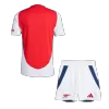 Arsenal Home Soccer Jersey Kit Authentic 2024/25 (Jersey+Shorts) - gojersey