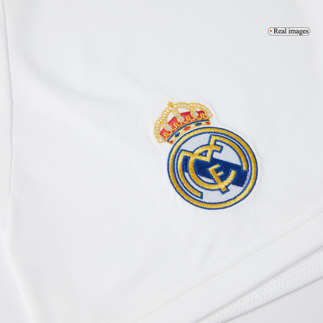 Real Madrid Home Soccer Shorts - gojersey