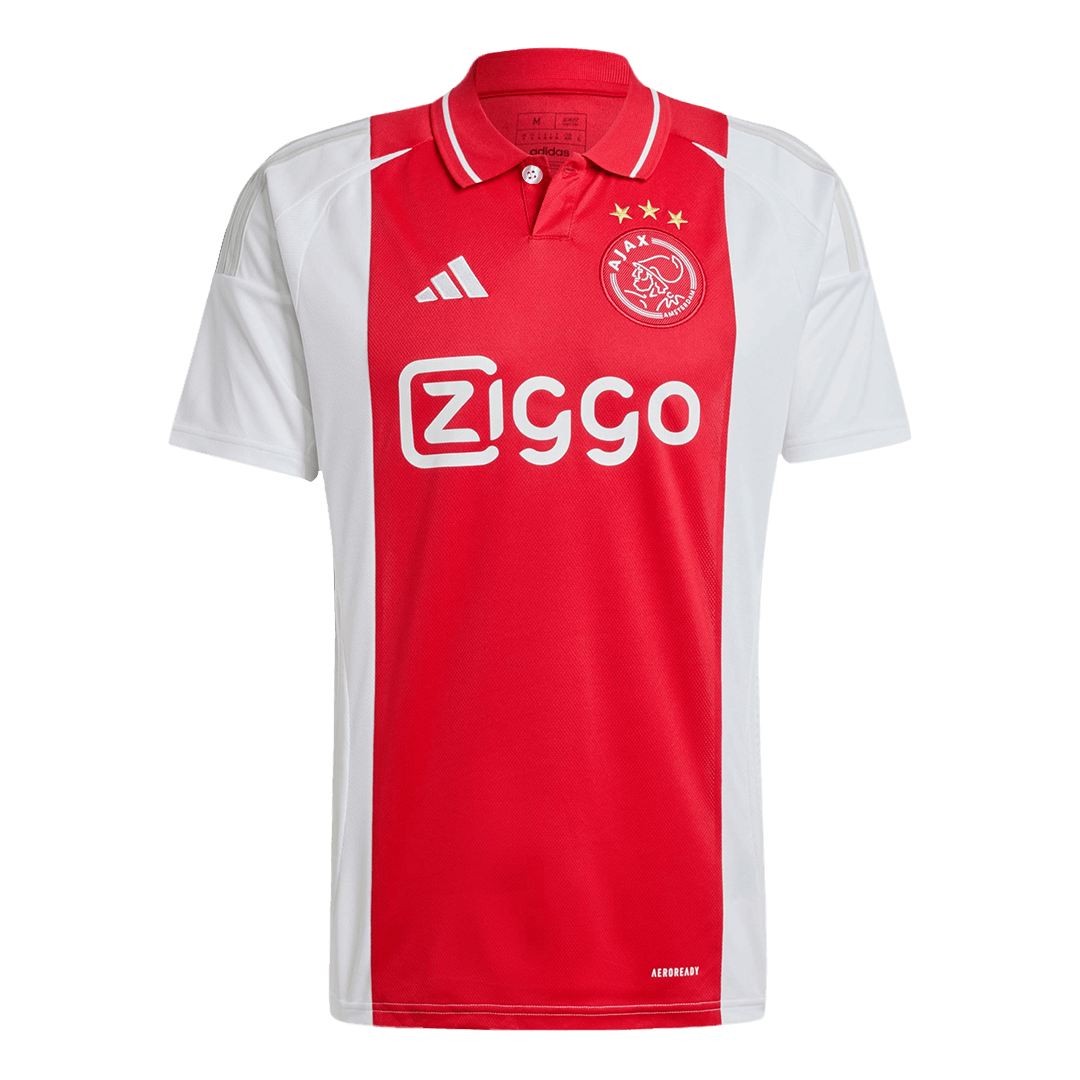 Ajax Home Soccer Jersey - gojersey