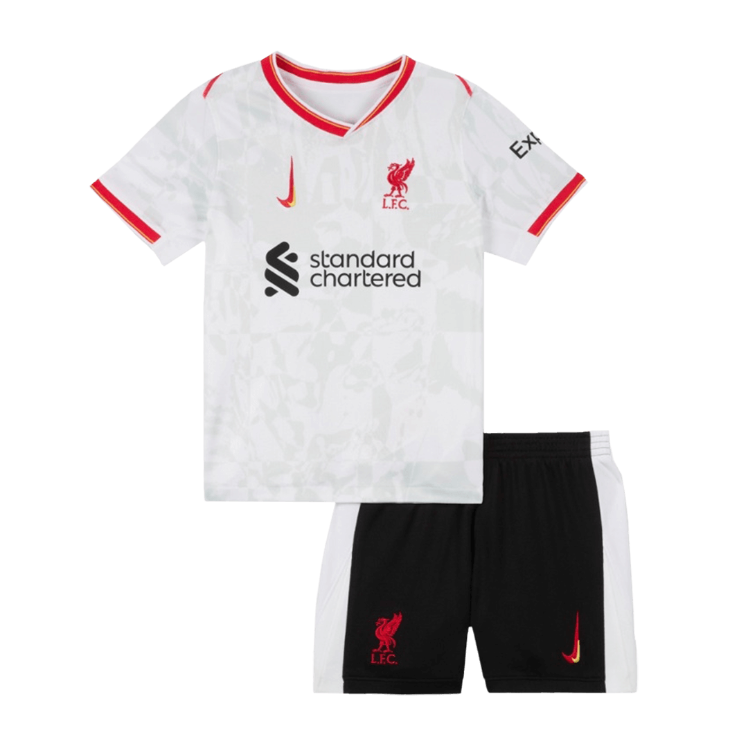 Liverpool Third Away Jersey Kit Kids(Jersey+Shorts) - gojersey