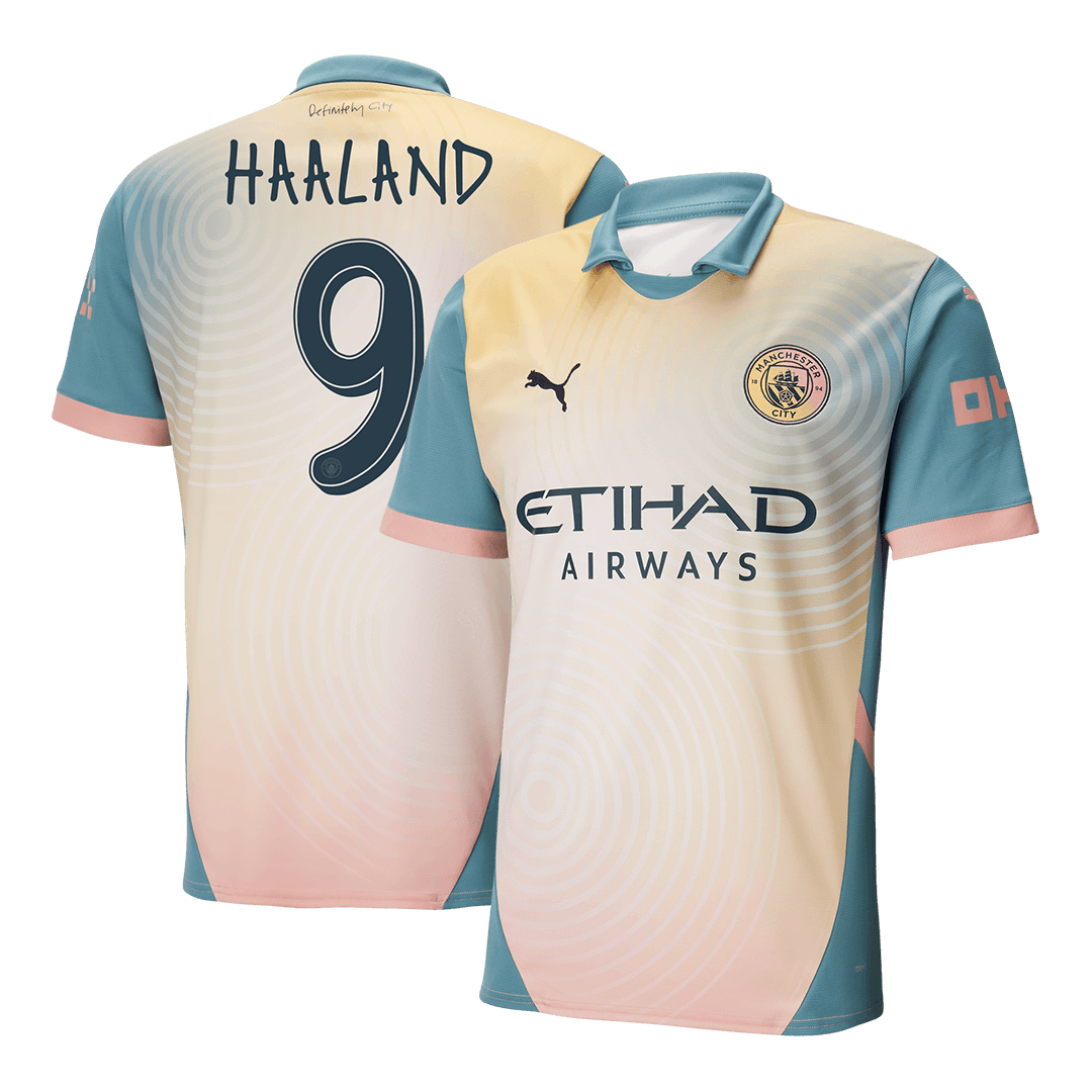 Manchester City HAALAND #9 Fourth Away Soccer Jersey - Definitely City - gojersey