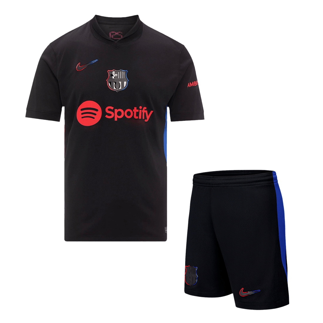Barcelona Away Soccer Jersey Kit (Jersey+Shorts) - gojersey