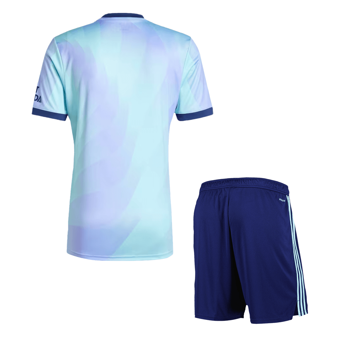 Arsenal Third Away Soccer Jersey Kit (Jersey+Shorts) - gojersey