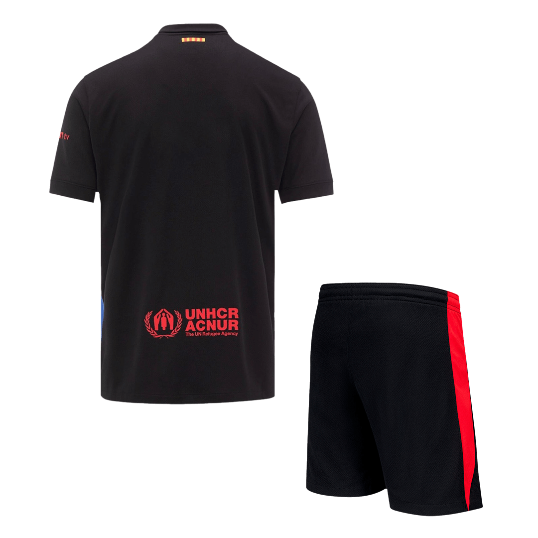 Barcelona Away Soccer Jersey Kit (Jersey+Shorts) - gojersey