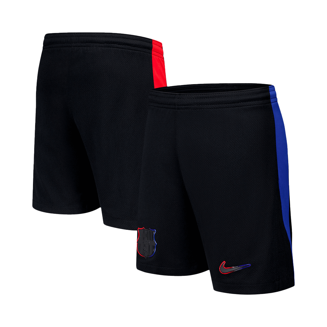 Barcelona Away Soccer Jersey Kit (Jersey+Shorts)- Spotify Logo Without Text - gojersey