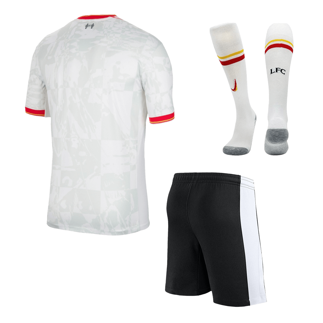 Liverpool Third Away Soccer Jersey Kit (Jersey+Shorts+Socks) - gojersey