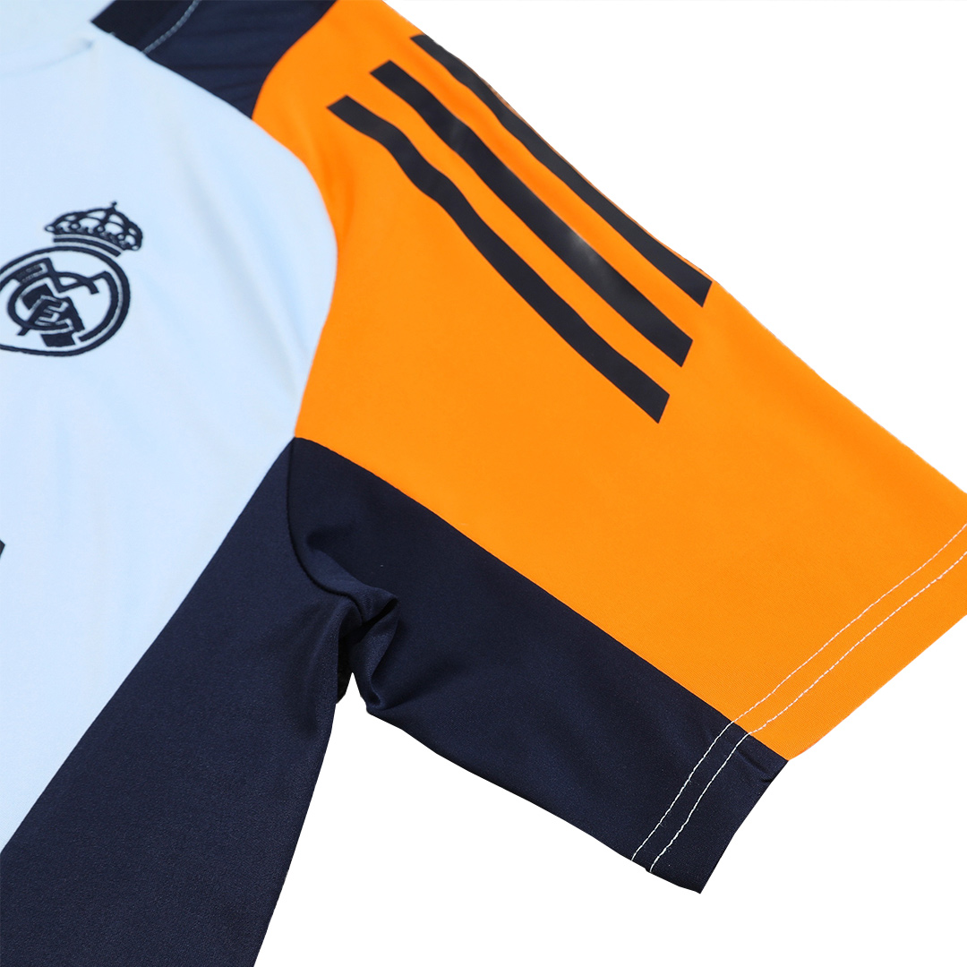 Real Madrid Pre-Match Training Jersey - Blue - gojersey