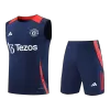 Manchester United Pre-Match Soccer Jersey Kit 2024/25 (Jersey+Shorts) - gojersey