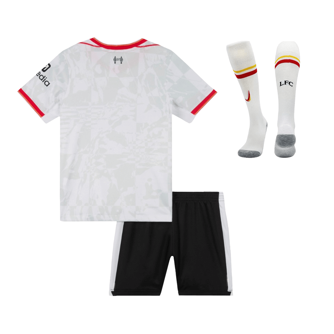 Liverpool Third Away Soccer Jersey Kit Kids(Jersey+Shorts+Socks) - gojersey