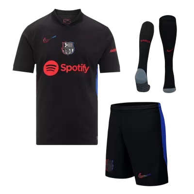 Barcelona Away Soccer Jersey Kit 2024/25 (Jersey+Shorts+Socks) - gojersey