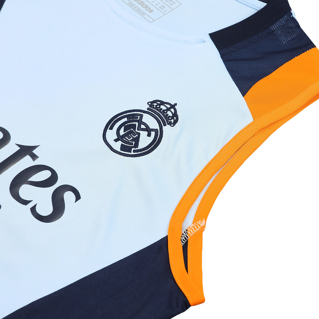 Real Madrid Pre-Match Sleeveless Jersey - gojersey