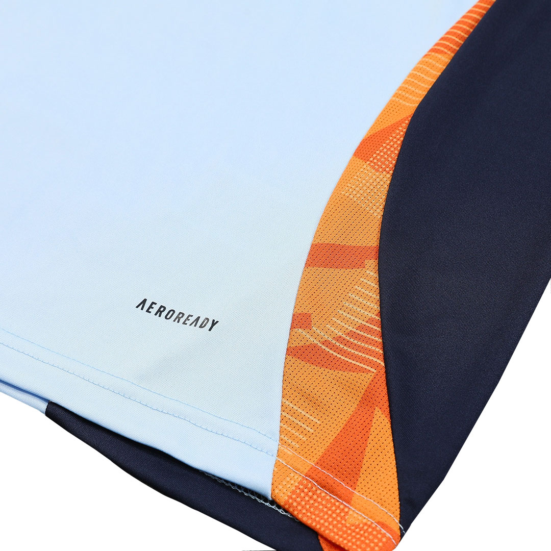 Real Madrid Pre-Match Training Jersey - Blue - gojersey