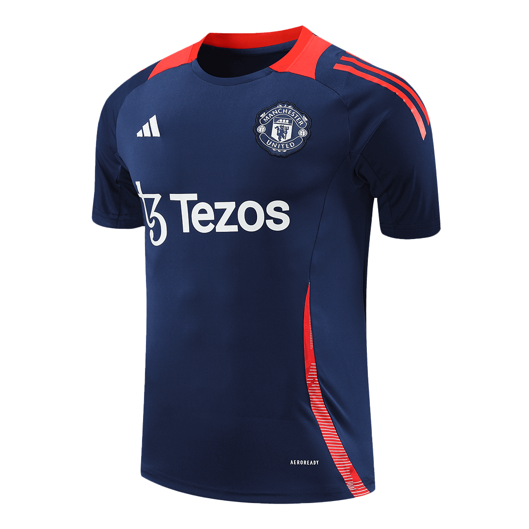 Manchester United Pre-Match Soccer Jersey - gojersey