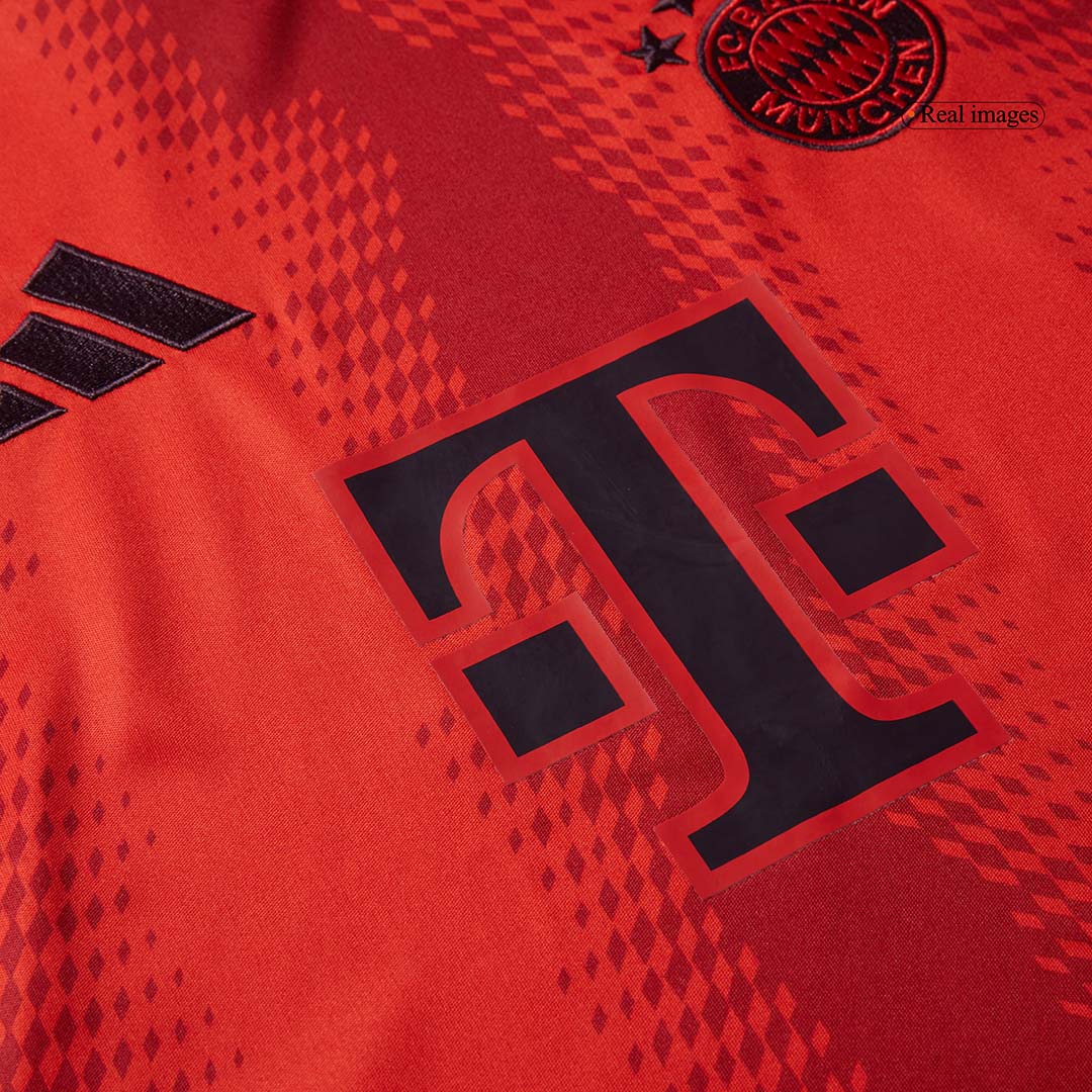 Bayern Munich Long Sleeve Home Soccer Jersey - gojersey