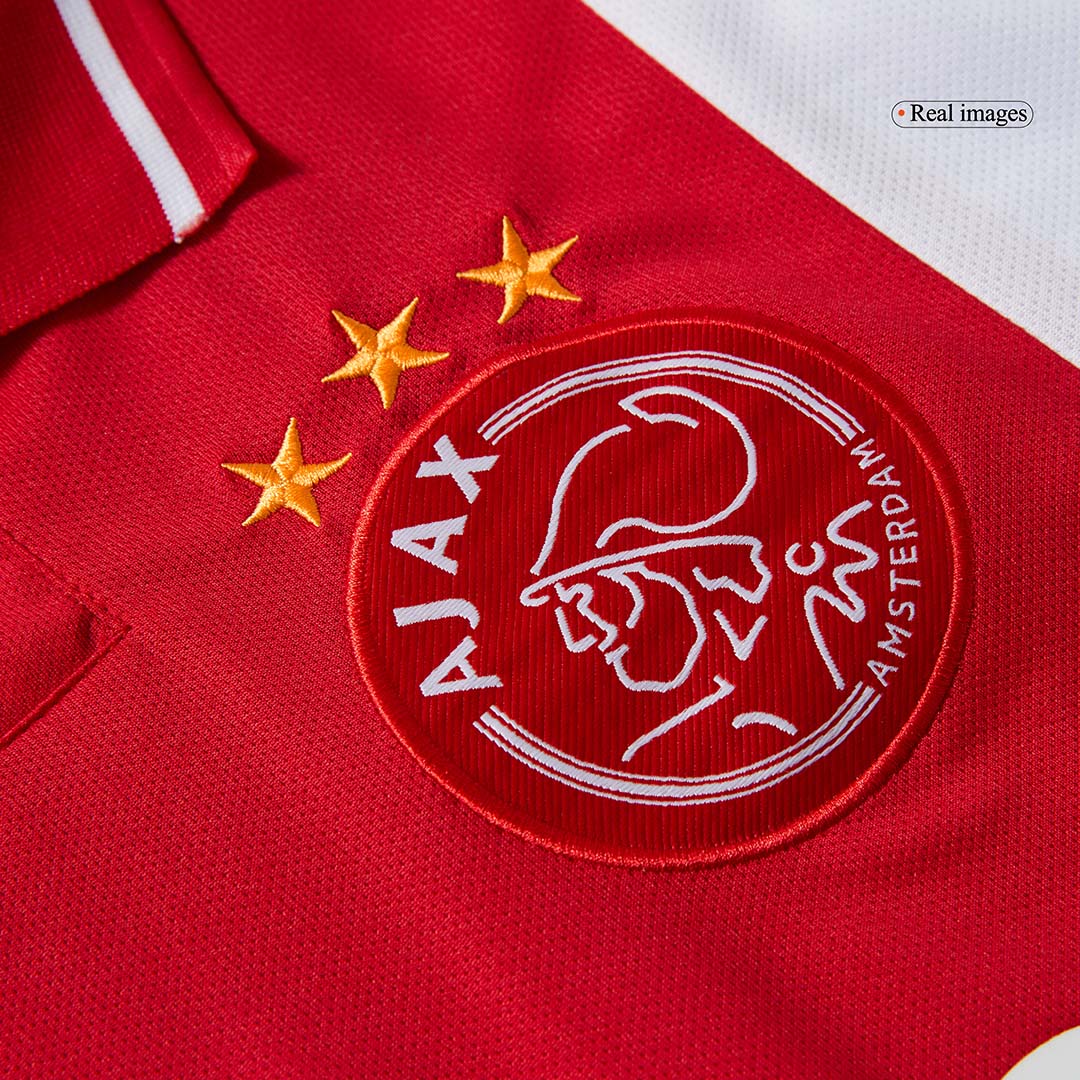 Ajax Home Soccer Jersey - gojersey