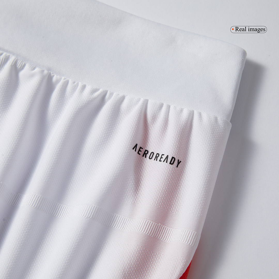 Manchester United Home Soccer Shorts Authentic - gojersey