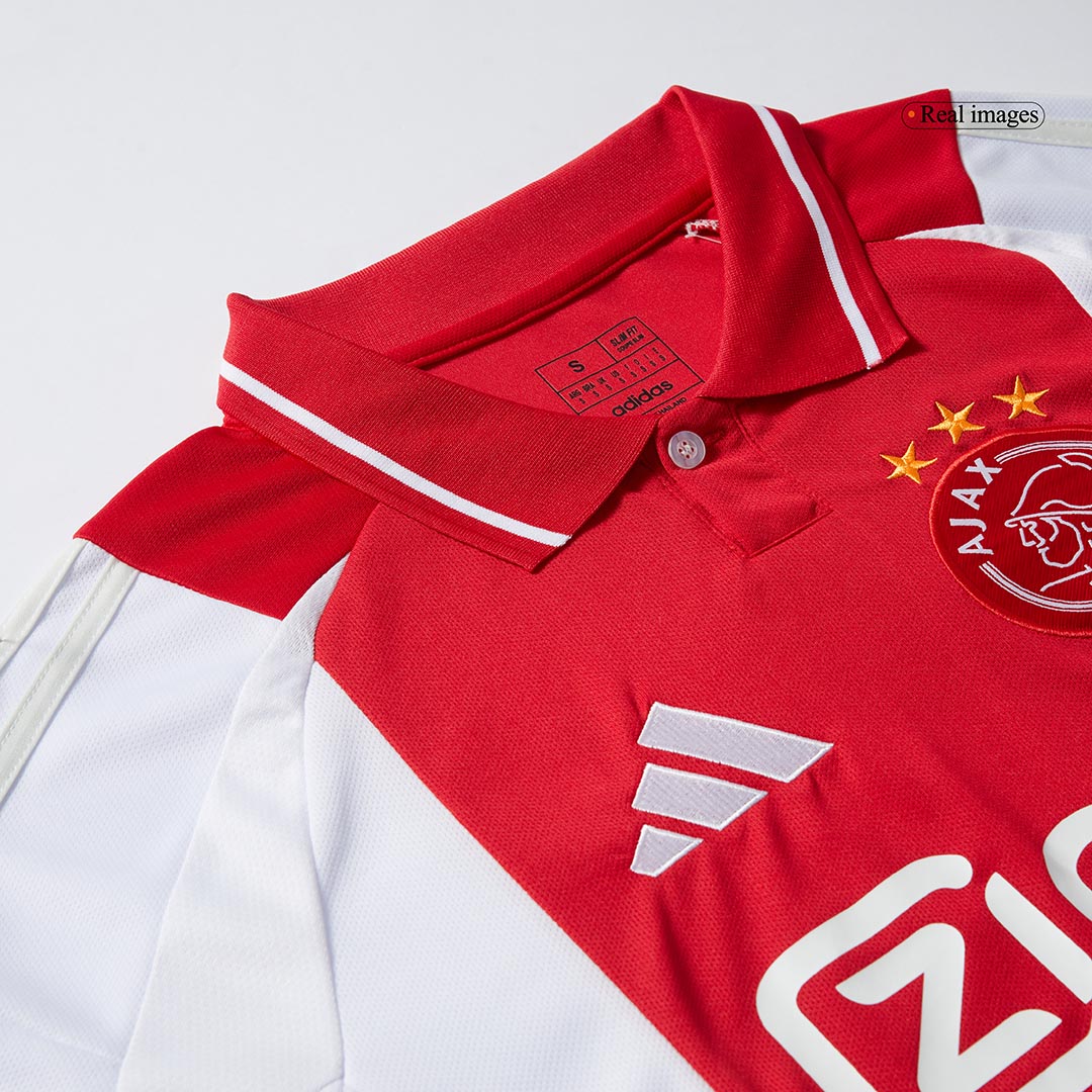 Ajax Home Soccer Jersey - gojersey