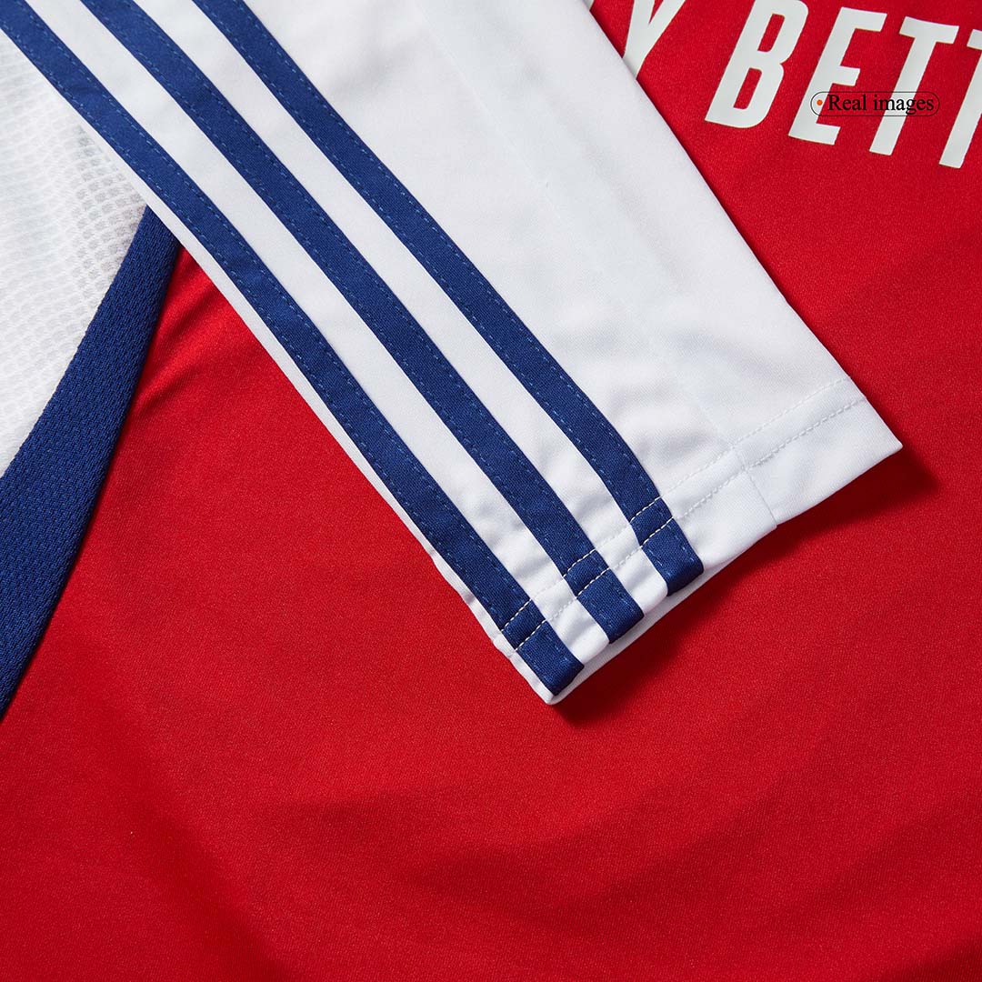 Arsenal Long Sleeve Home Jersey - gojersey