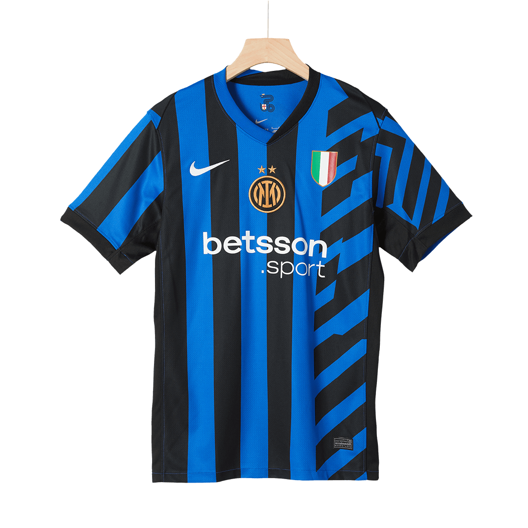Inter Milan Home Soccer Jersey - gojersey