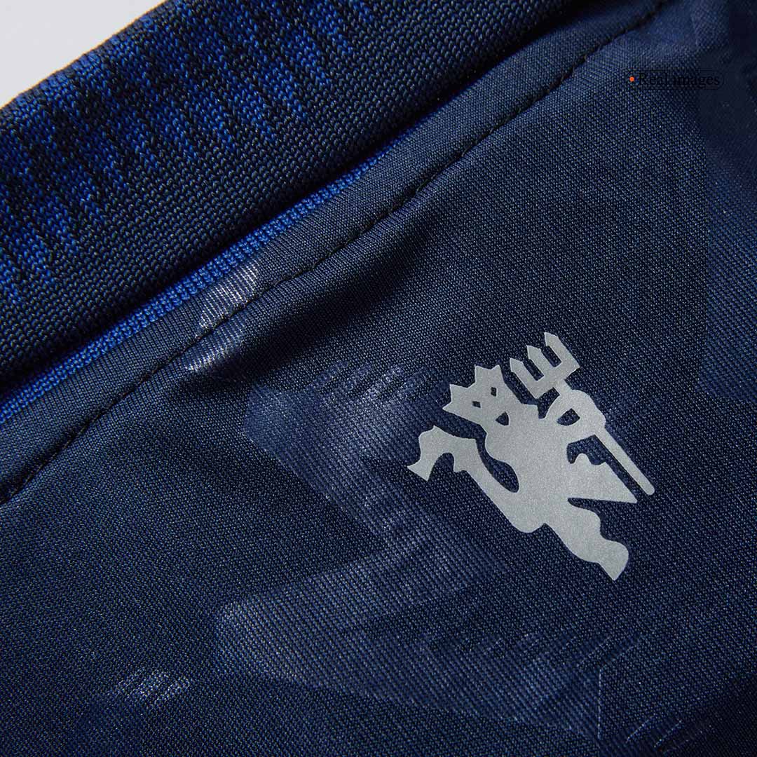 Manchester United Long Sleeve Away Soccer Jersey - gojersey