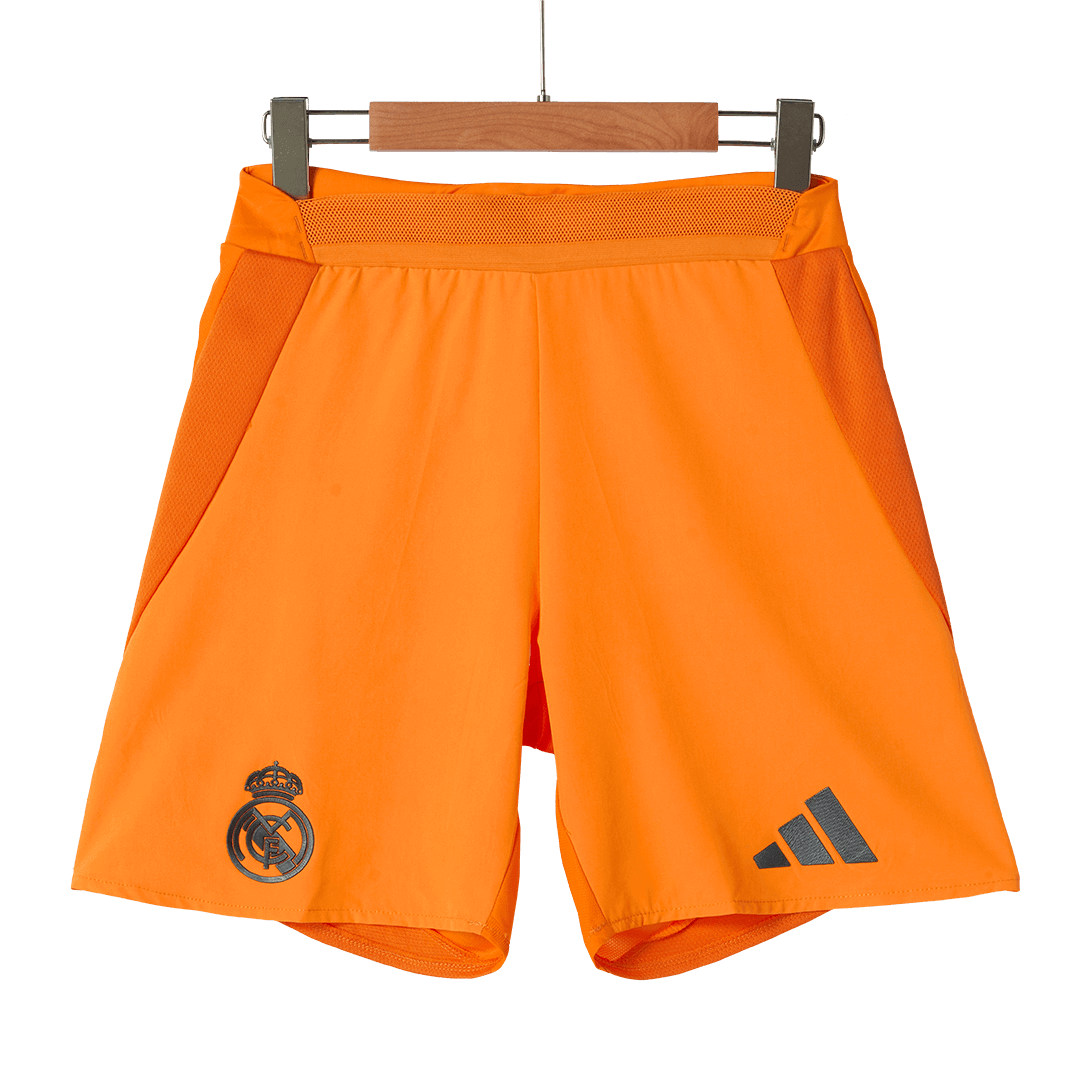 Real Madrid Away Soccer Shorts Authentic - gojersey