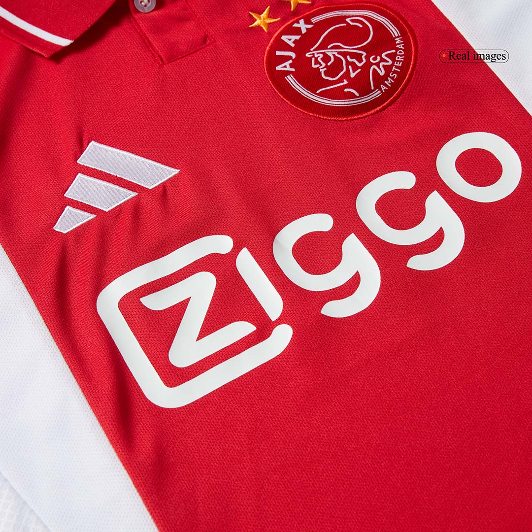 Ajax Home Soccer Jersey - gojersey