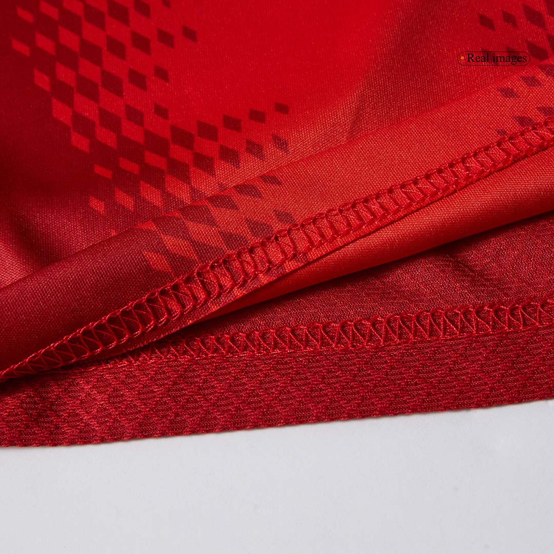 Bayern Munich Long Sleeve Home Soccer Jersey - gojersey