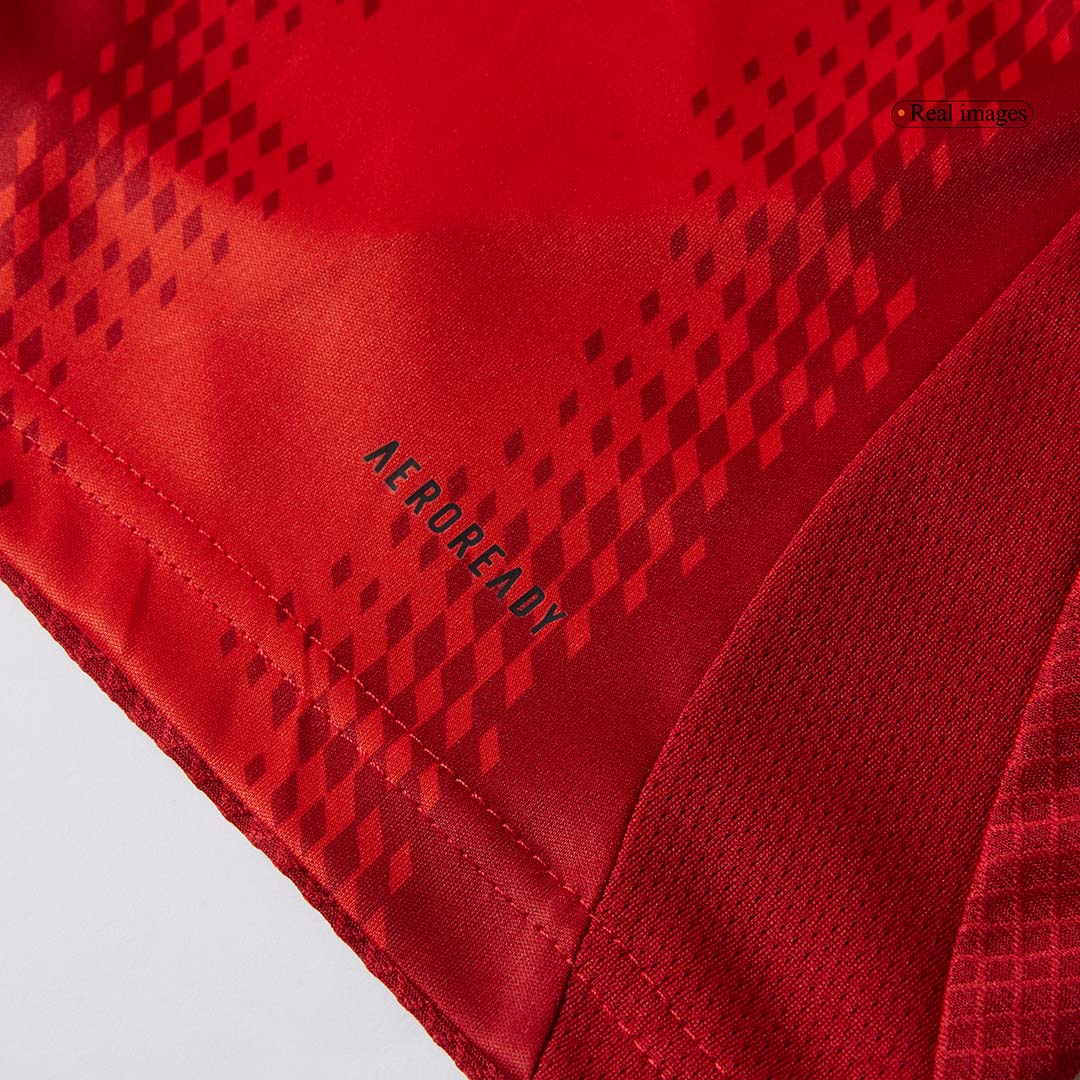 Bayern Munich Long Sleeve Home Soccer Jersey - gojersey