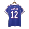 France HENRY #12 Home Soccer Jersey Retro 1998 - gojersey