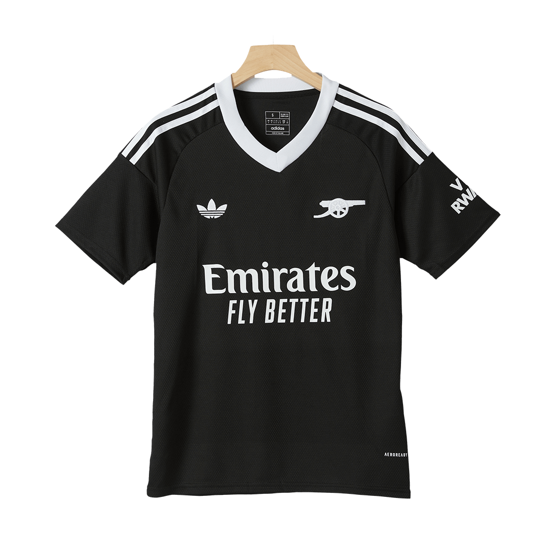 Arsenal Third Away Goalkeeper Soccer Jersey - Black - gojersey