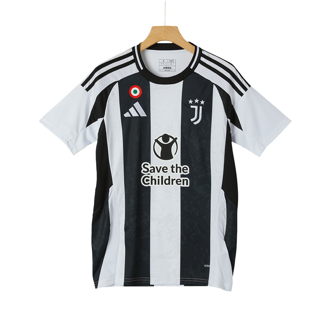 Juventus Home Soccer Jersey- Save The Children Sponsor - gojersey