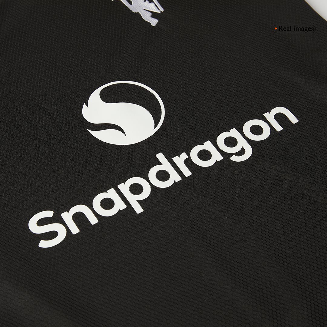 Manchester United Third Away Goalkeeper Soccer Jersey - Black - gojersey