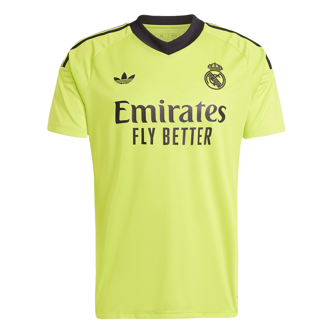 Real Madrid Third Away Goalkeeper Soccer Jersey - Yellow - gojersey