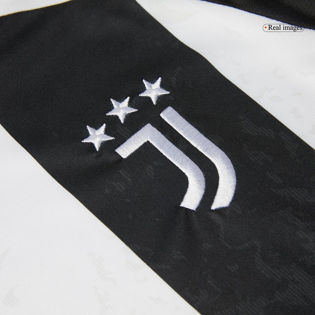 Juventus VLAHOVIĆ #9 Home Soccer Jersey - Save The Children Sponsor  - gojersey