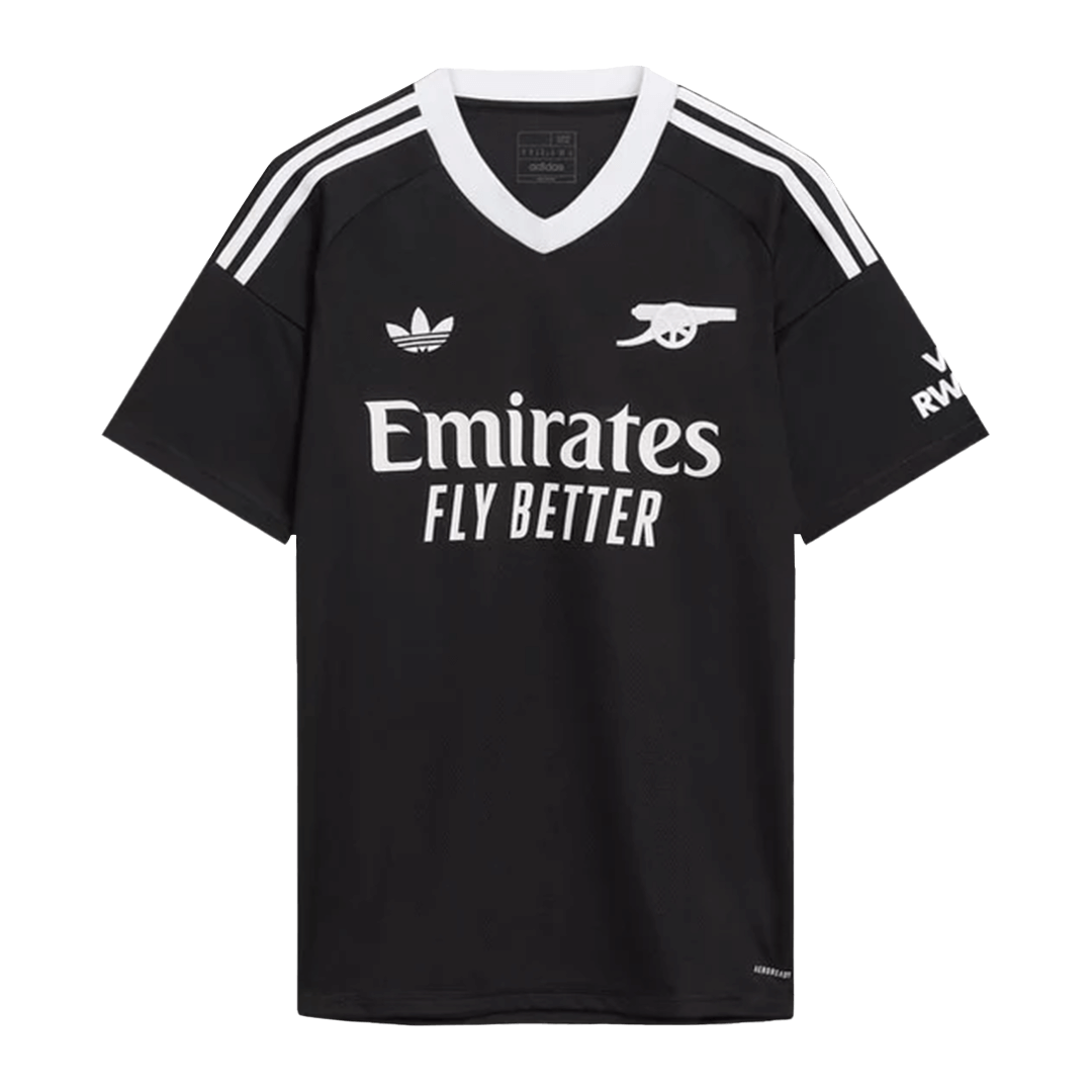 Arsenal Third Away Goalkeeper Soccer Jersey - Black - gojersey
