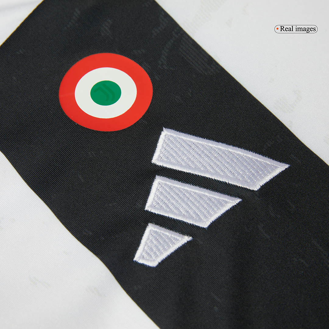 Juventus VLAHOVIĆ #9 Home Soccer Jersey - Save The Children Sponsor  - gojersey