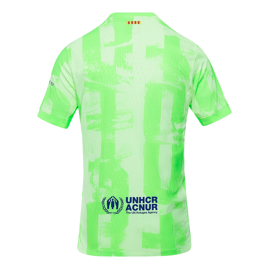 Barcelona Third Away Soccer Jersey Authentic-（Spotify Logo Without Text） - gojersey
