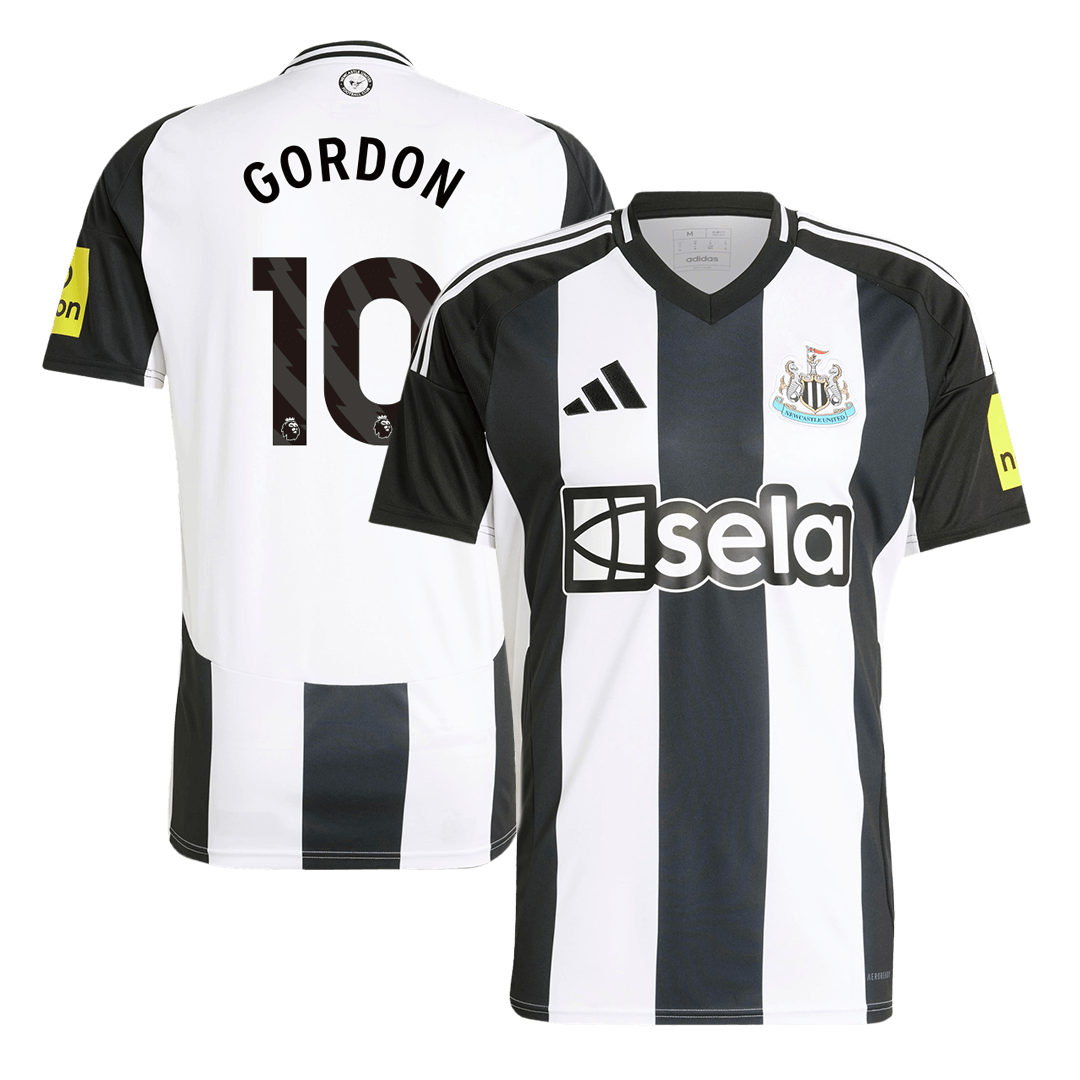 Newcastle United GORDON #10 Home Jersey - gojersey