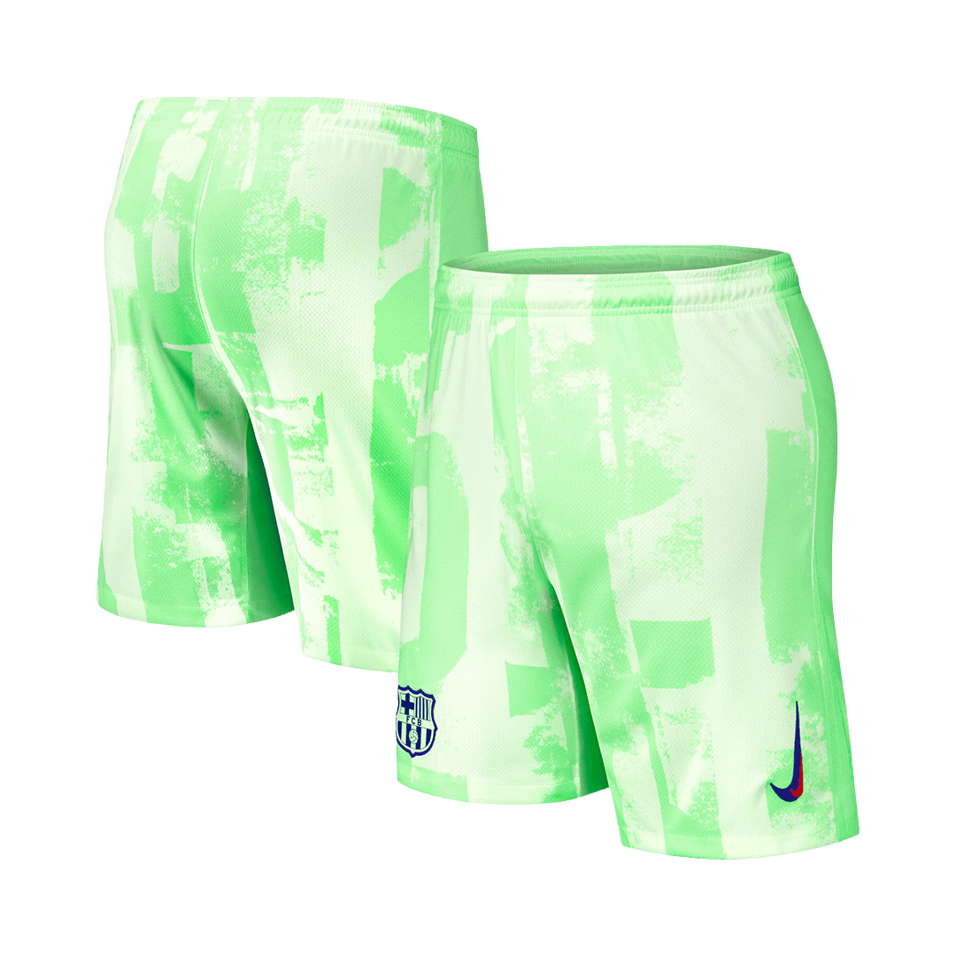 Barcelona Third Away Soccer Shorts - gojersey