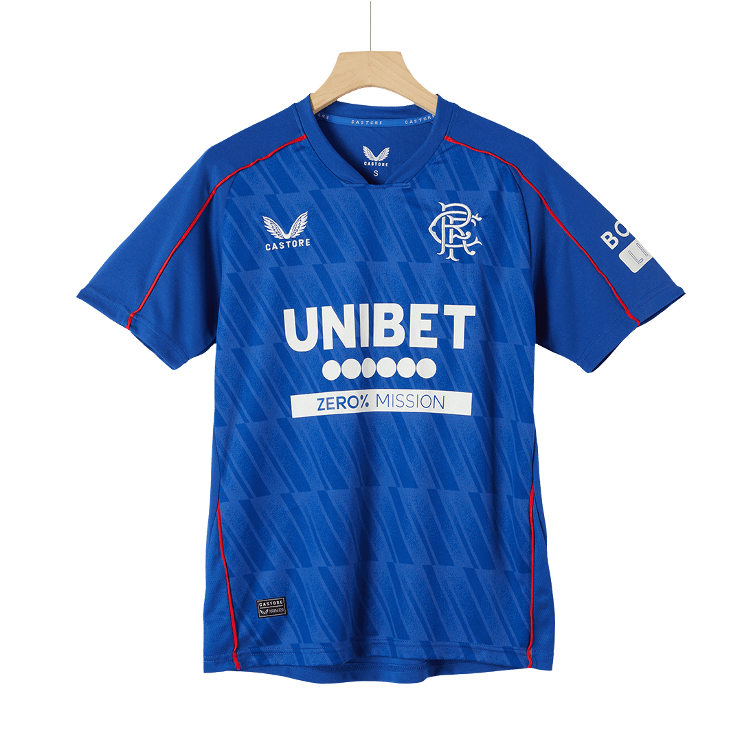 Glasgow Rangers Home Soccer Jersey - gojersey