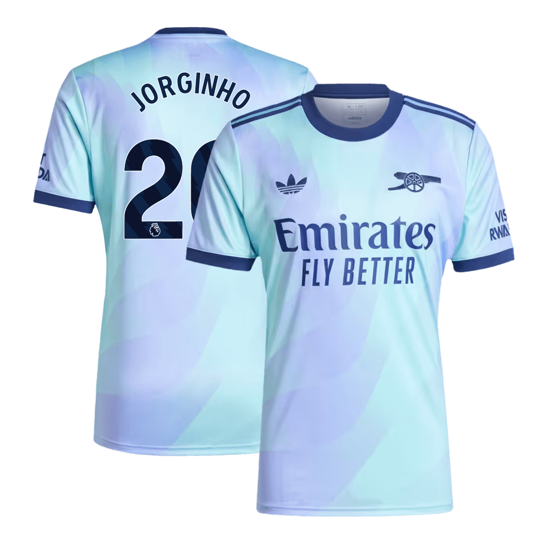 Arsenal JORGINHO #20 Third Away Soccer Jersey - gojersey
