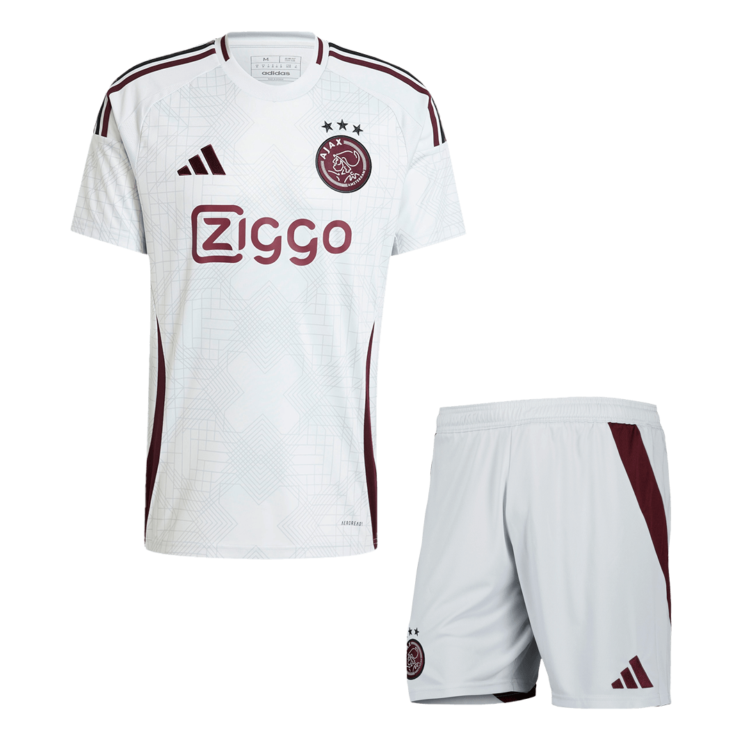 Ajax Third Away Soccer Jersey Kit (Jersey+Shorts) - gojersey