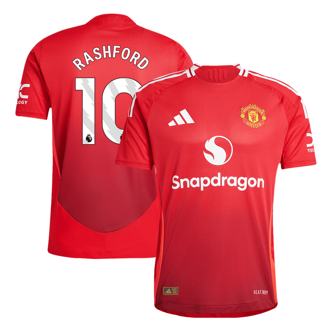 Manchester United RASHFORD #10 Home Soccer Jersey Authentic - gojersey