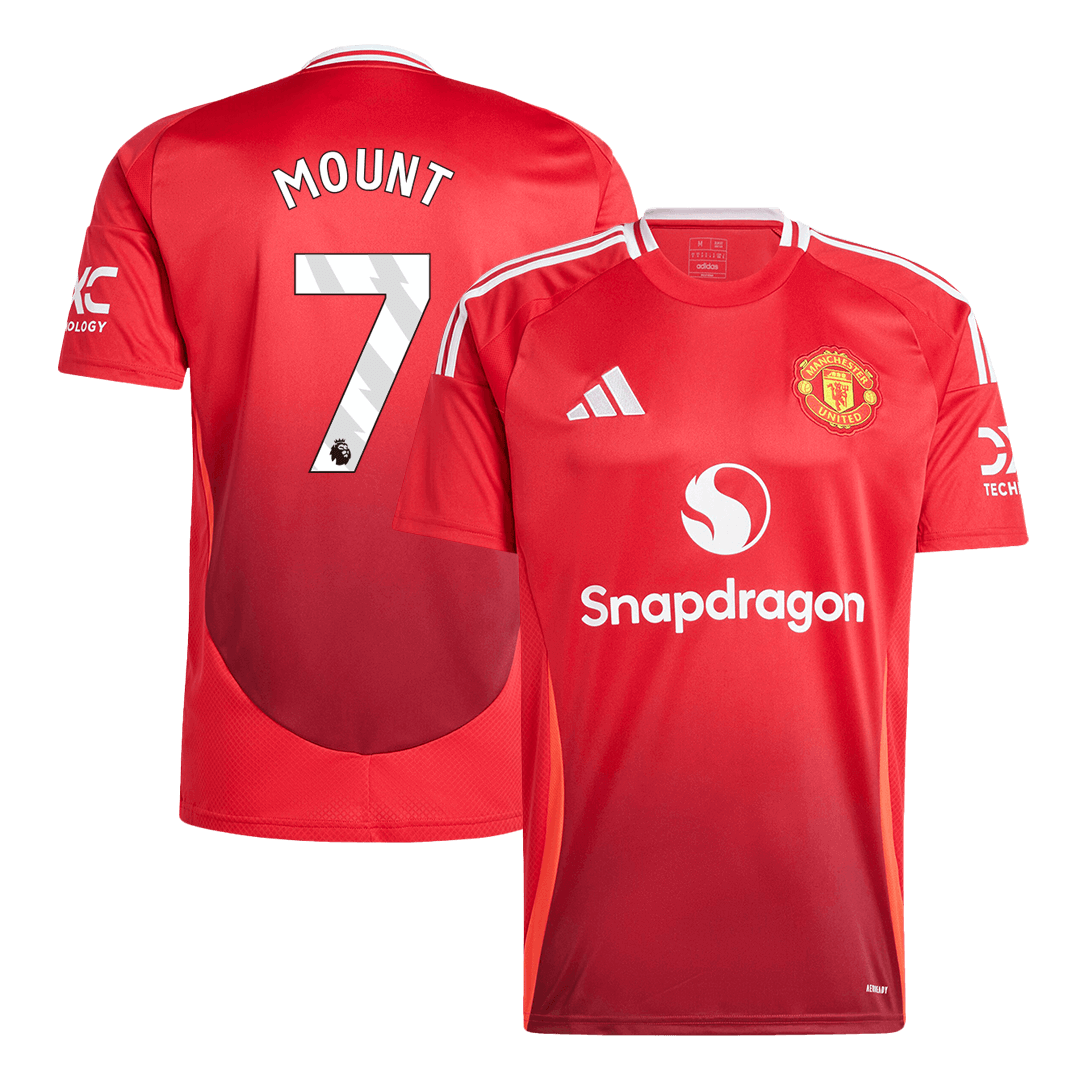 Manchester United MOUNT #7 Home Jersey - gojersey