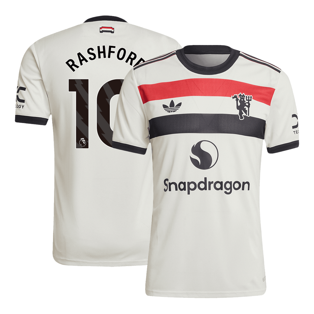 Manchester United RASHFORD #10 Third Away Soccer Jersey Authentic - gojersey