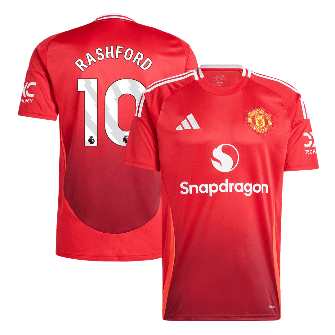 Manchester United RASHFORD #10 Home Jersey - gojersey